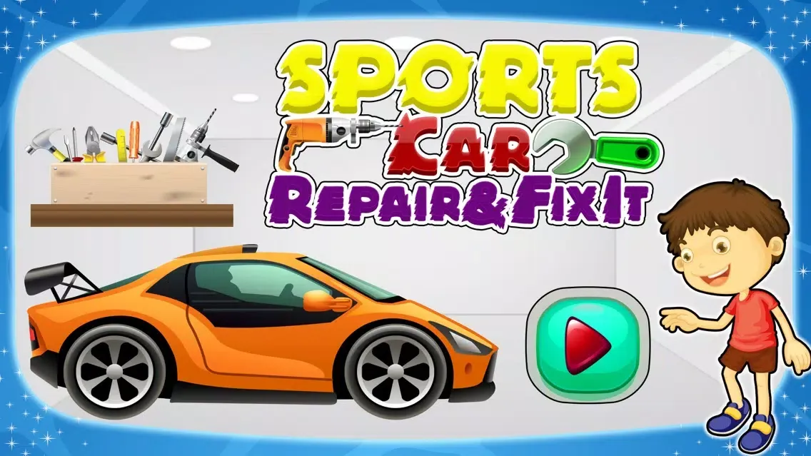 Capturas de pantalla de Sports car Repair & Fix it - Cleanup Spa Salon