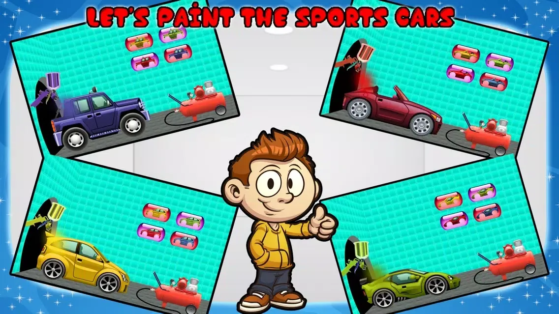 Capturas de pantalla de Sports car Repair & Fix it - Cleanup Spa Salon