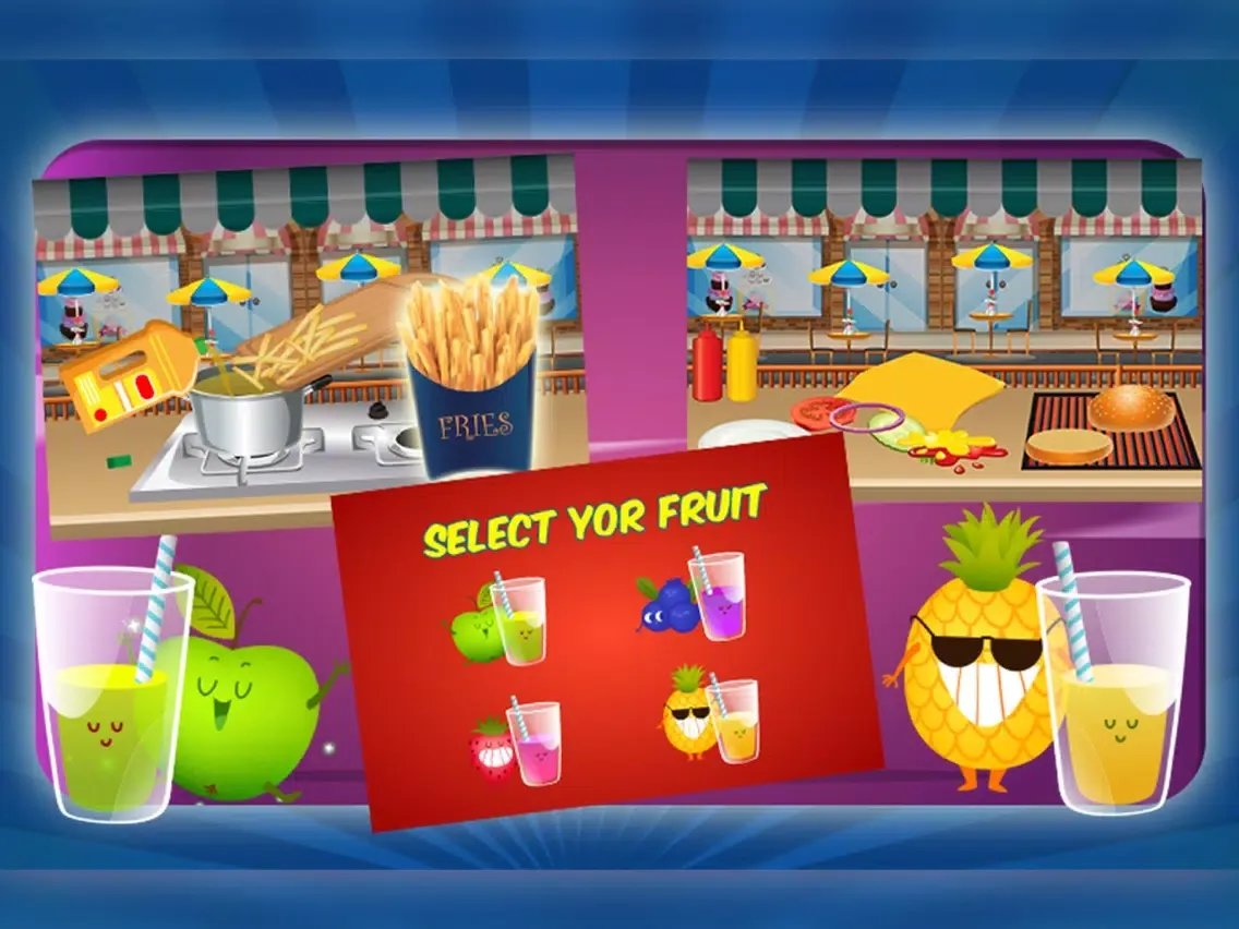 صور Street Food Cooking Mania- Fun kitchen management iPad 