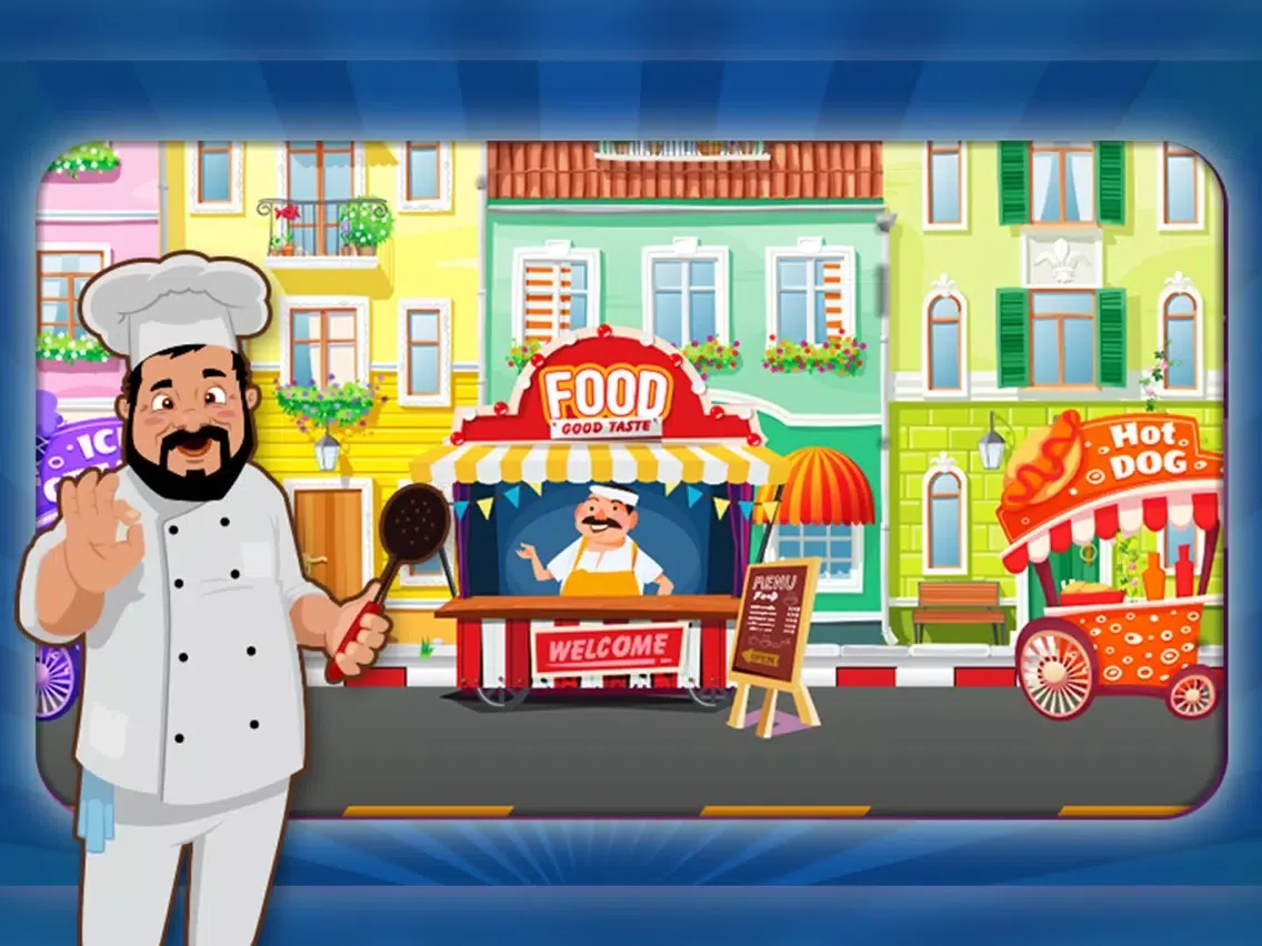 صور Street Food Cooking Mania- Fun kitchen management iPad 