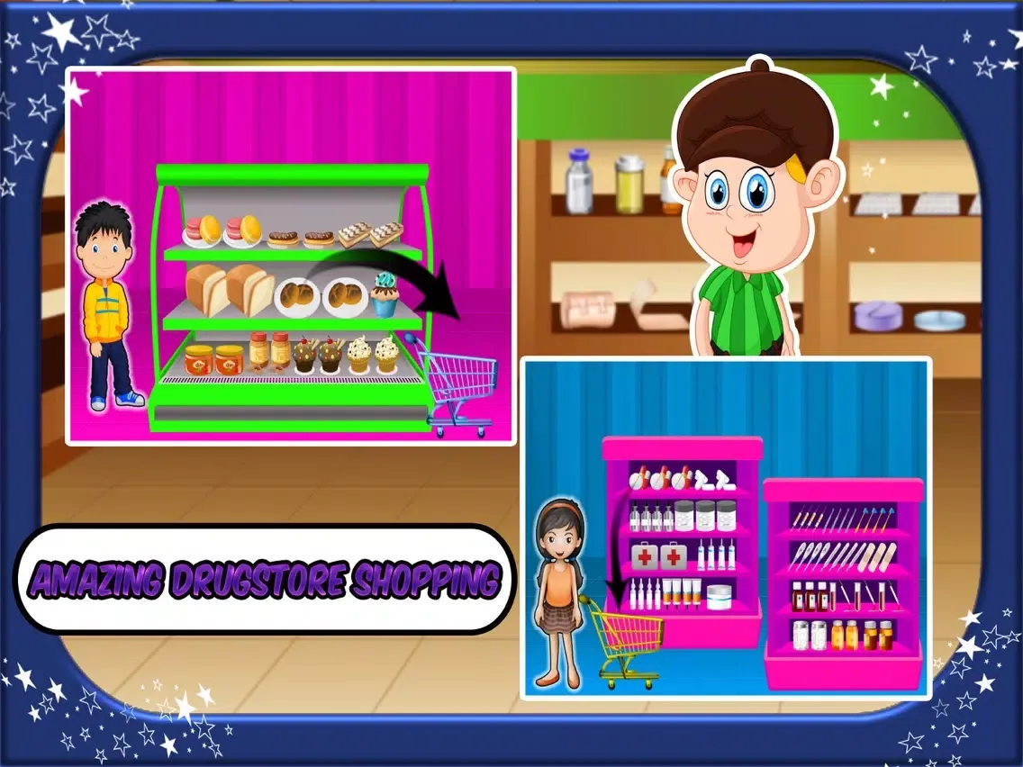 Supermarket Drugstore Cashier - Cash register Sim iPad Screenshots
