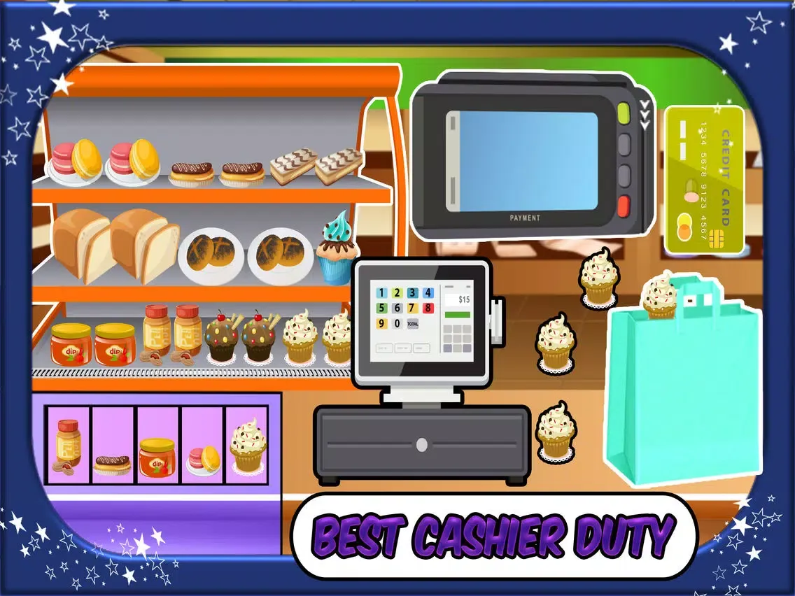 Supermarket Drugstore Cashier - Cash register Sim iPad Screenshots