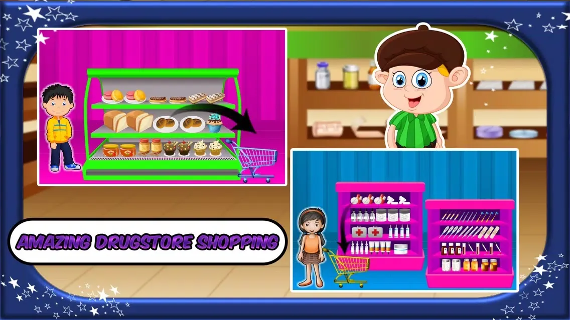 Supermarket Drugstore Cashier - Cash register Sim Screenshots