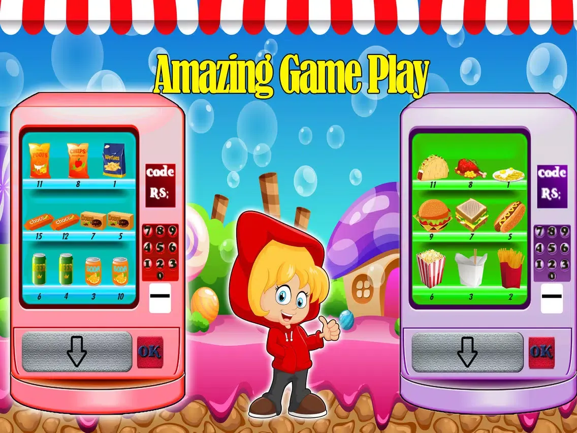 Tangkapan skrin Vending Machine Simulator- Free Candy Games iPad 