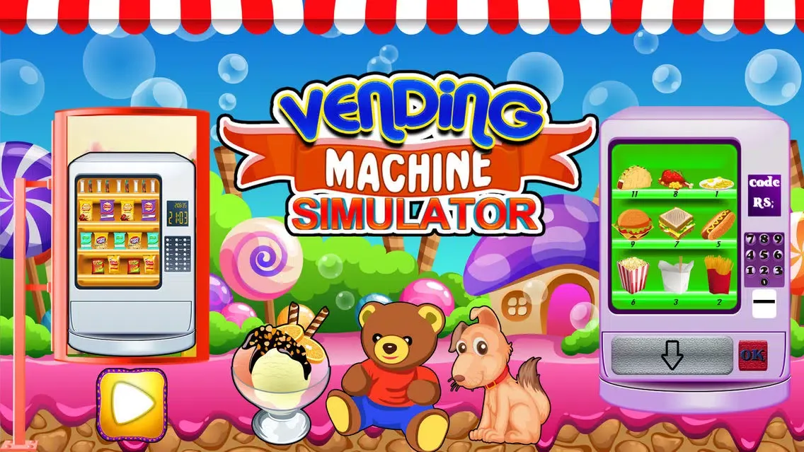 Tangkapan skrin Vending Machine Simulator- Free Candy Games