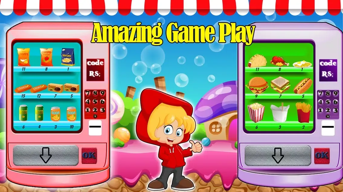 Tangkapan skrin Vending Machine Simulator- Free Candy Games