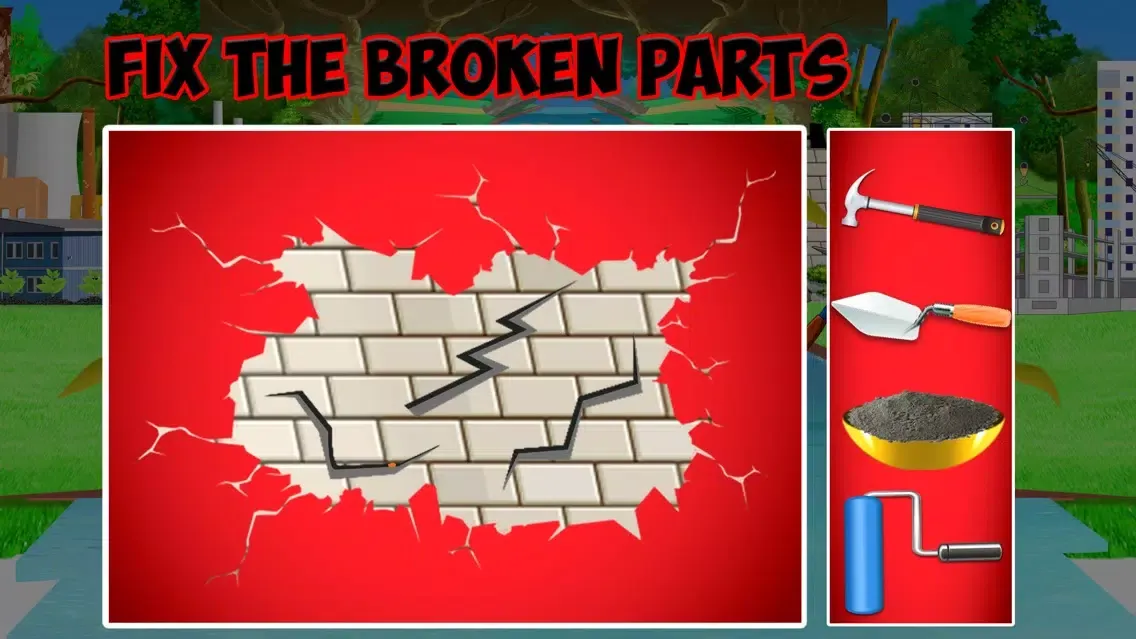 Village Farm Dam Repair: Construction Game应用截图