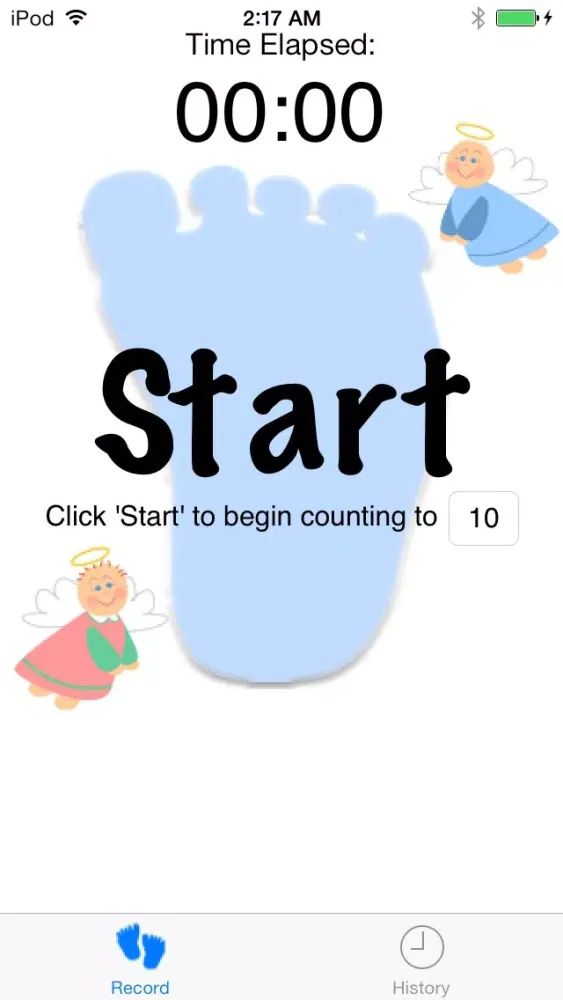 Ảnh chụp màn hình của Baby Kicks