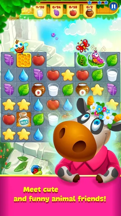 Tangkapan layar Farm Charm: Match 3 King Mania