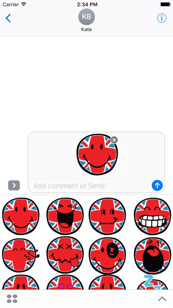 Smiley British Flags स्क्रीनशॉट
