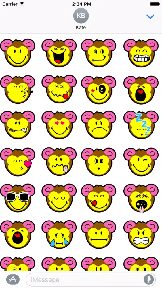 صور Smiley Monkeys