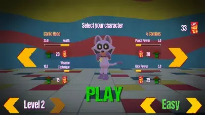 Smiling critters fight battle Screenshots