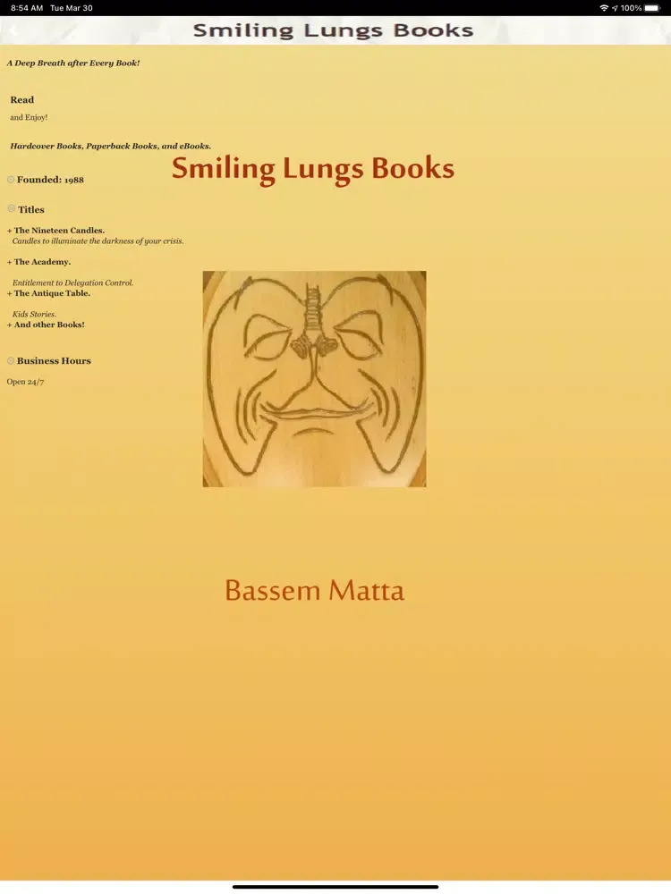 Capturas de pantalla de Smiling Lungs iPad 