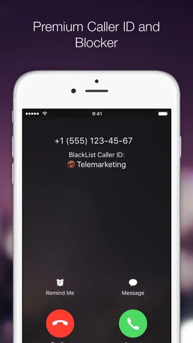 Capturas de pantalla de BlackList PRO: call blocker