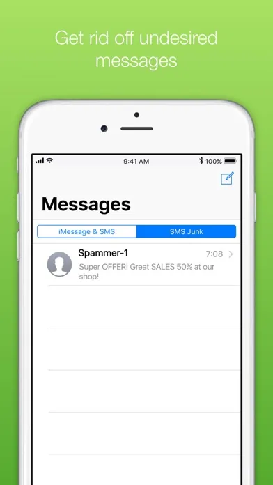 Screenshot di SMSGRD: SMS filter & blocker