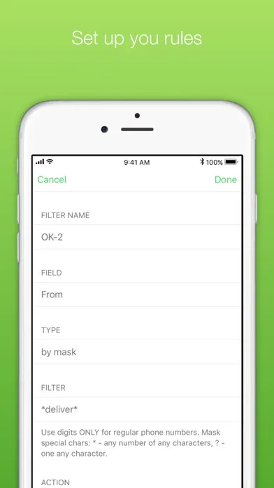 Screenshot di SMSGRD: SMS filter & blocker