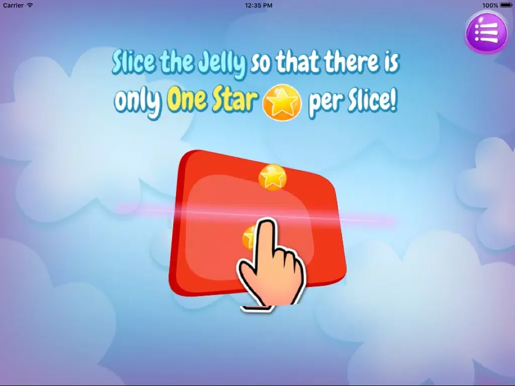 Tangkapan layar 3D jelly Fruit slice iPad 