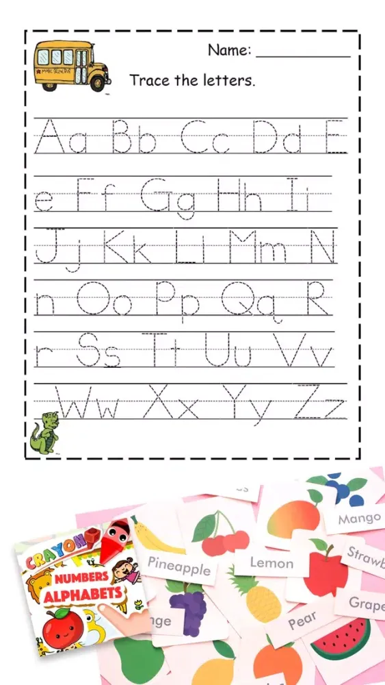 Capturas de pantalla de Alphabets Colouring Worksheets Learning For Toddlers For Free