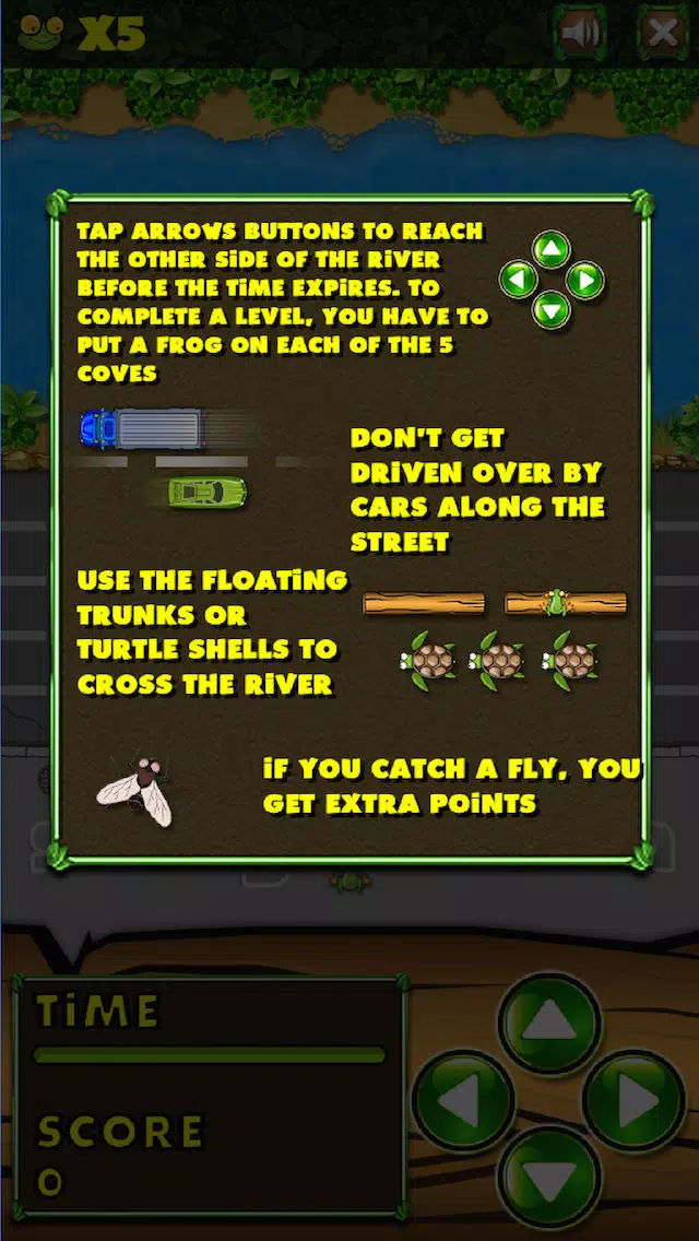 Capturas de pantalla de Crossy Frog Fun