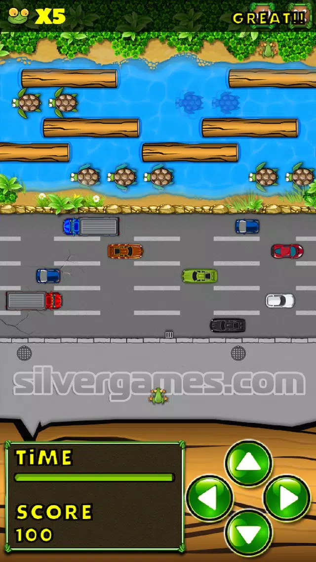 Capturas de pantalla de Crossy Frog Fun