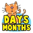 Days And Months Learning For Toddlers