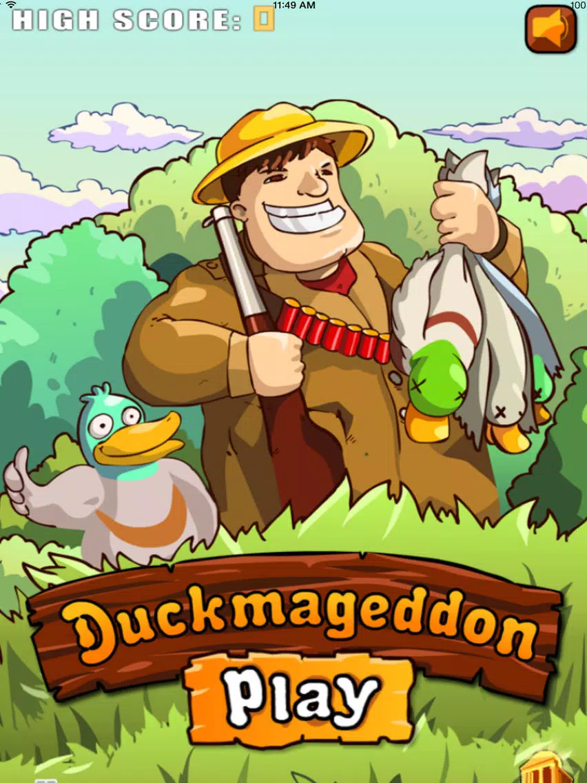 Duck Hunter Gun Free iPad  سکرین شاٹس