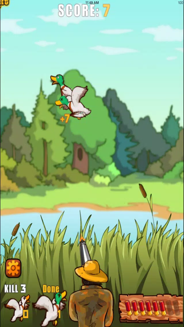 Duck Hunter Gun Free سکرین شاٹس