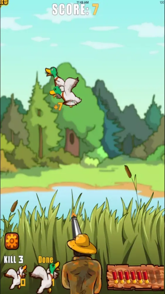 Duck Hunter Gun Free スクリーンショット