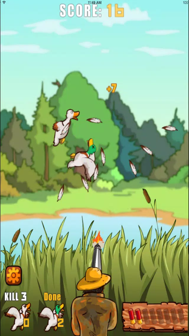 Duck Hunter Gun Free سکرین شاٹس
