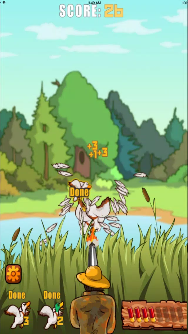 Duck Hunter Gun Free سکرین شاٹس