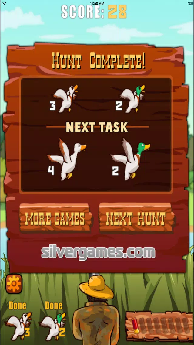 Duck Hunter Gun Free سکرین شاٹس