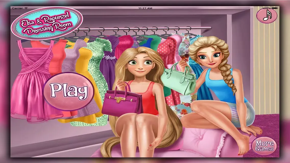 Tangkapan layar Girl Dressing Room
