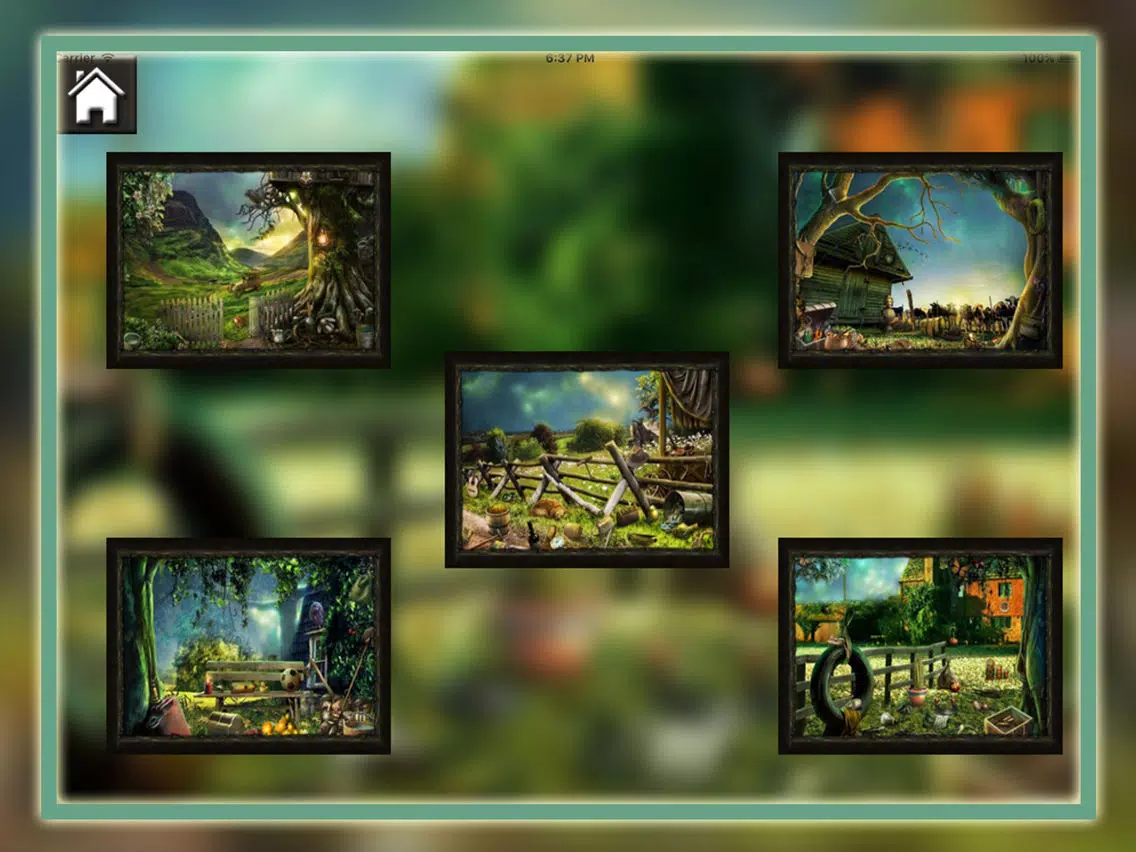 Tangkapan skrin Hidden Object Sky Miracles iPad 