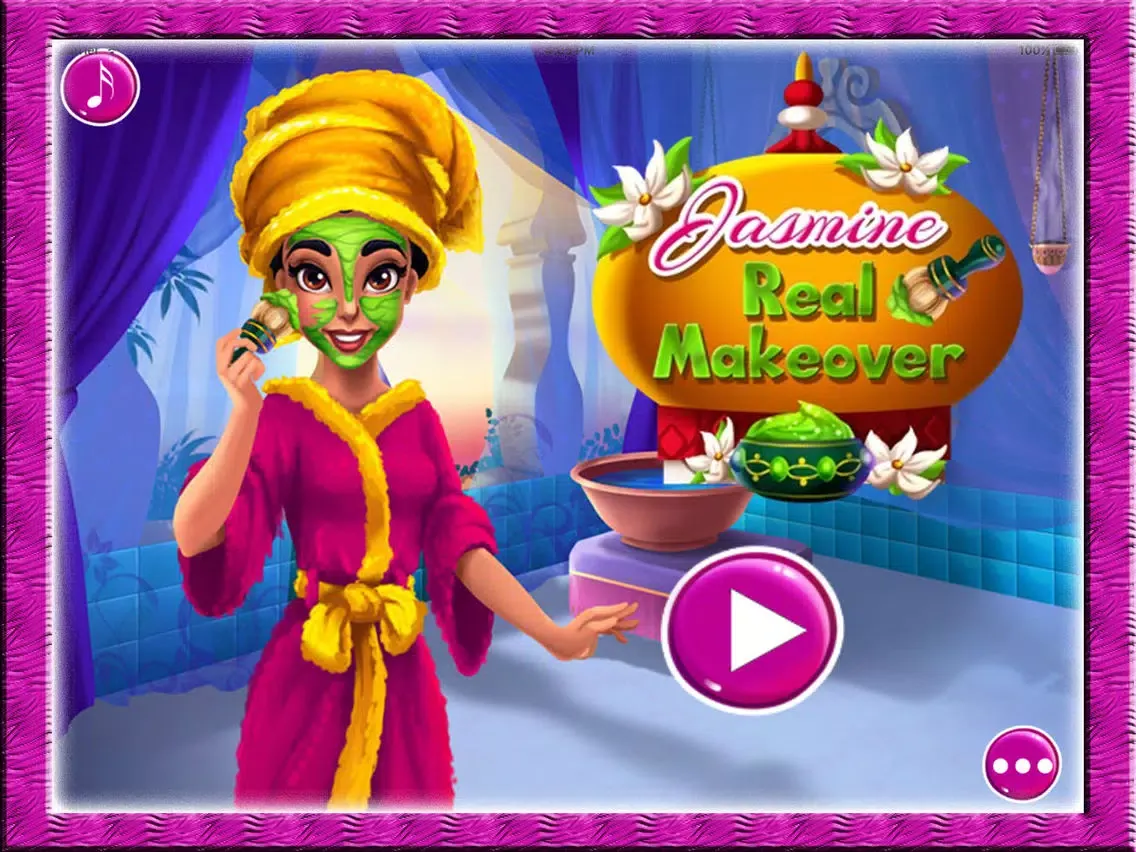 Capturas de pantalla de Jasmine Fairy Makeover iPad 