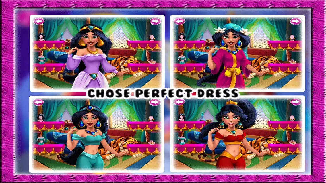 Capturas de pantalla de Jasmine Fairy Makeover