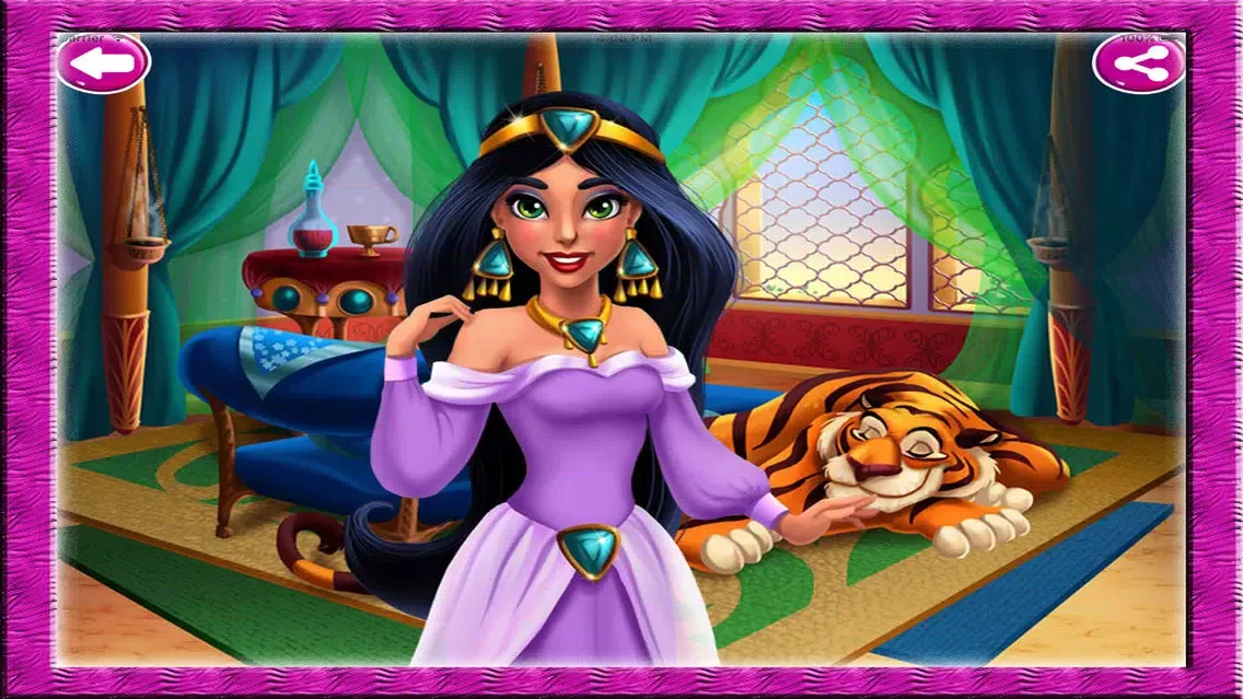 Capturas de pantalla de Jasmine Fairy Makeover