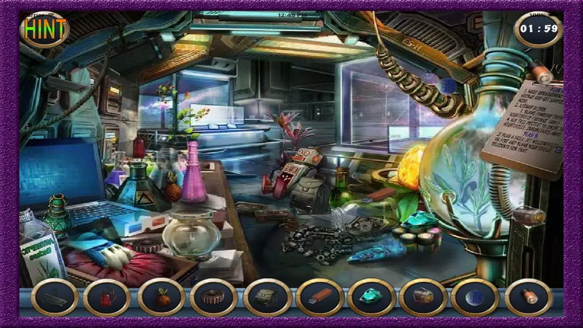 ภาพหน้าจอของ Hidden Object Journey To Planet Shillon
