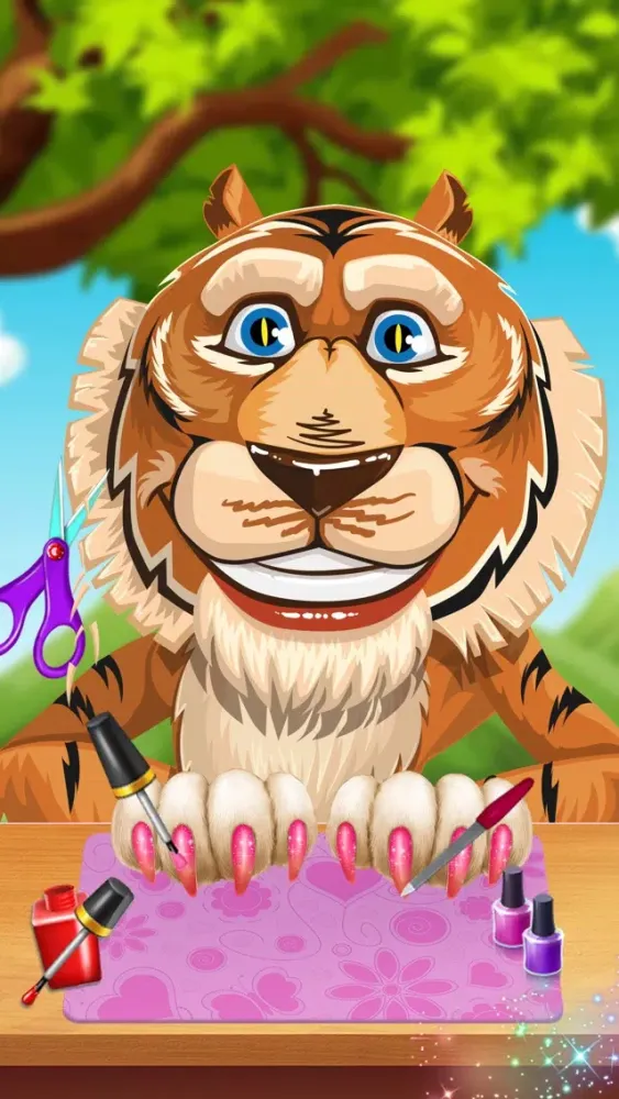 Tangkapan skrin Jungle King Makeover And Makeup