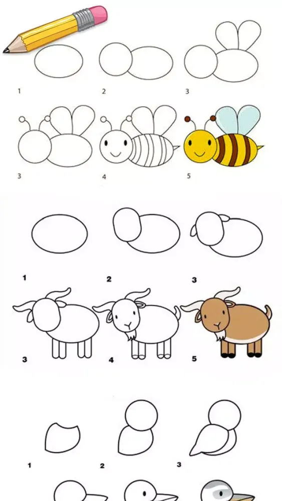 Learn Drawing Step By Step For Kids Screenshots