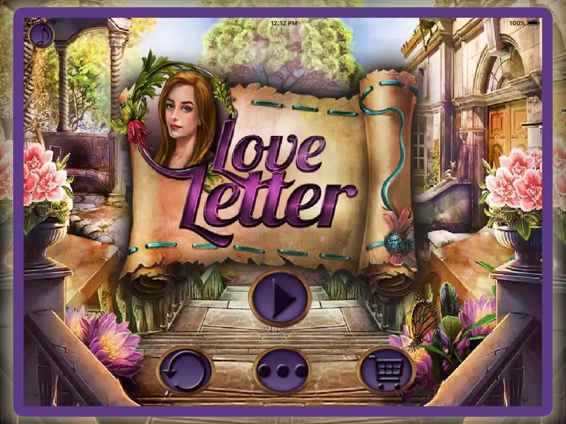 Love Letter Hidden Object iPad  Screenshots