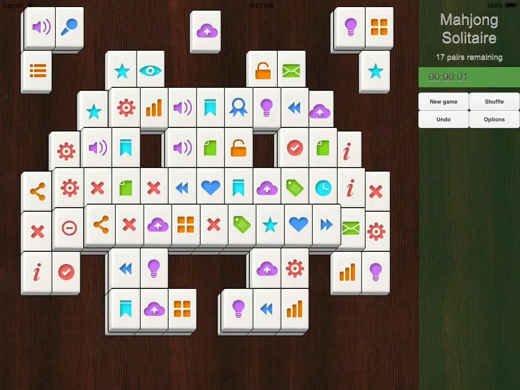 Mahjong Solitaire - Mach Card iPad  スクリーンショット