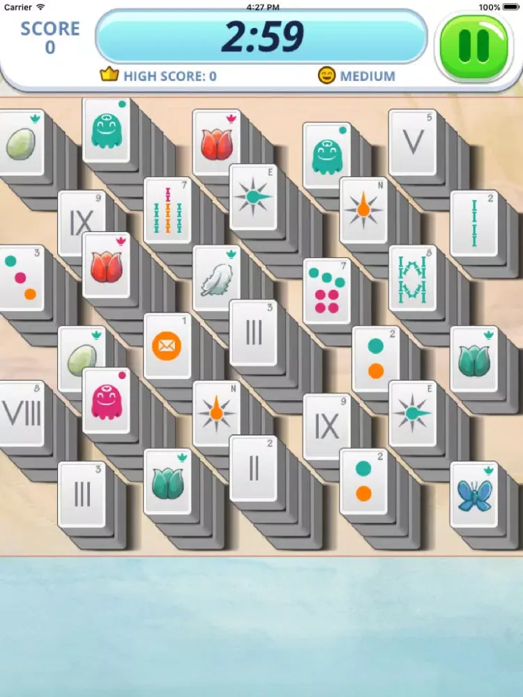 Tangkapan skrin Mahjong Touch HD Free iPad 