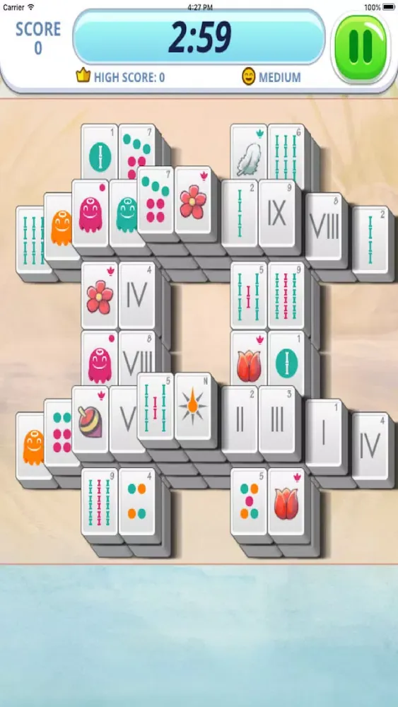 Tangkapan skrin Mahjong Touch HD Free
