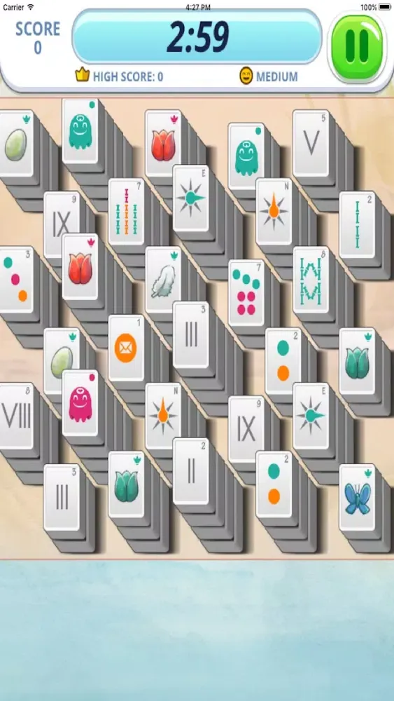 Tangkapan skrin Mahjong Touch HD Free