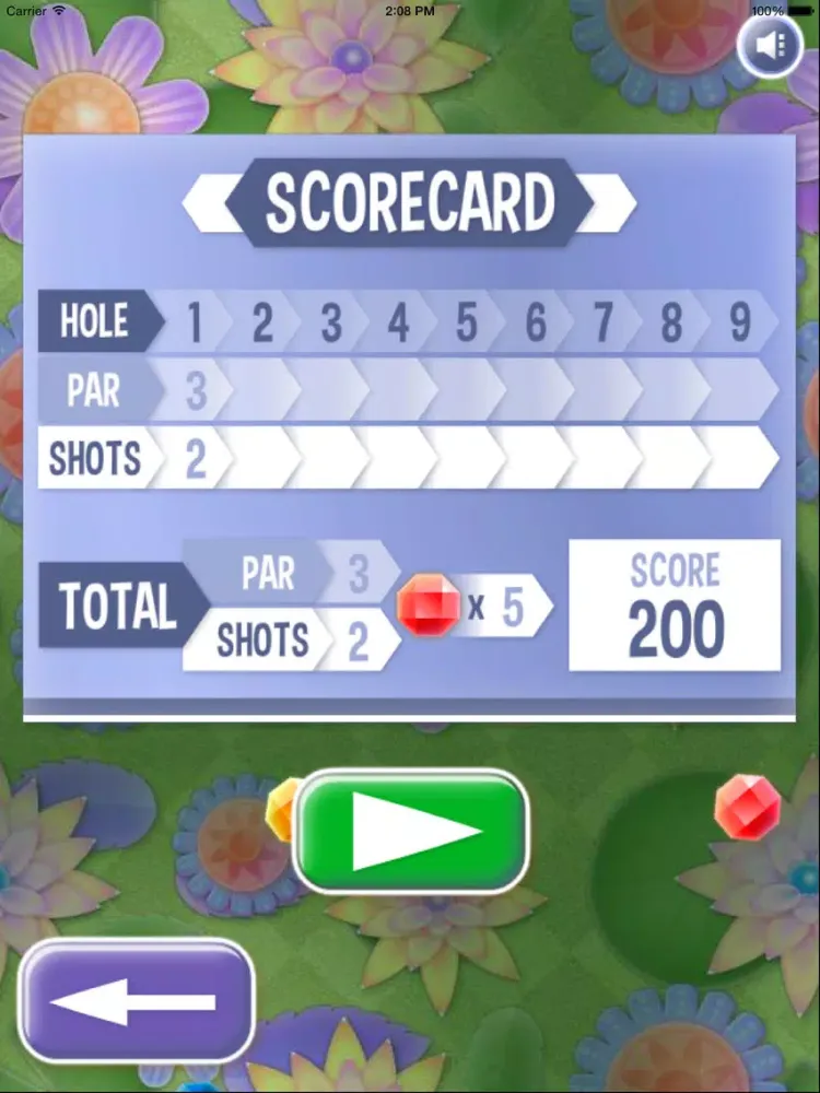 Mini Golf Garden iPad  Screenshots