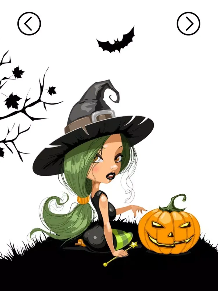 Ảnh chụp màn hình của My Halloween Holidays Wallpapers And Themes iPad 