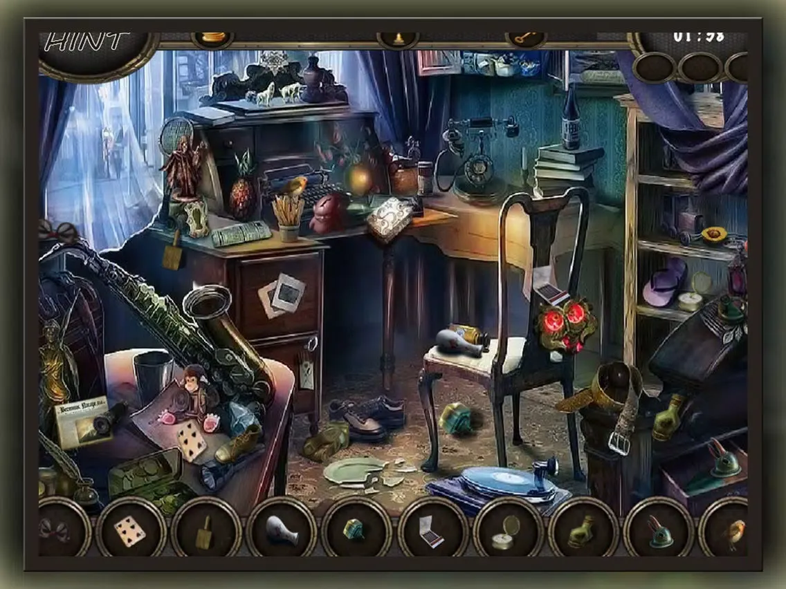 Street Of Shadows Hidden Object iPad  Screenshots