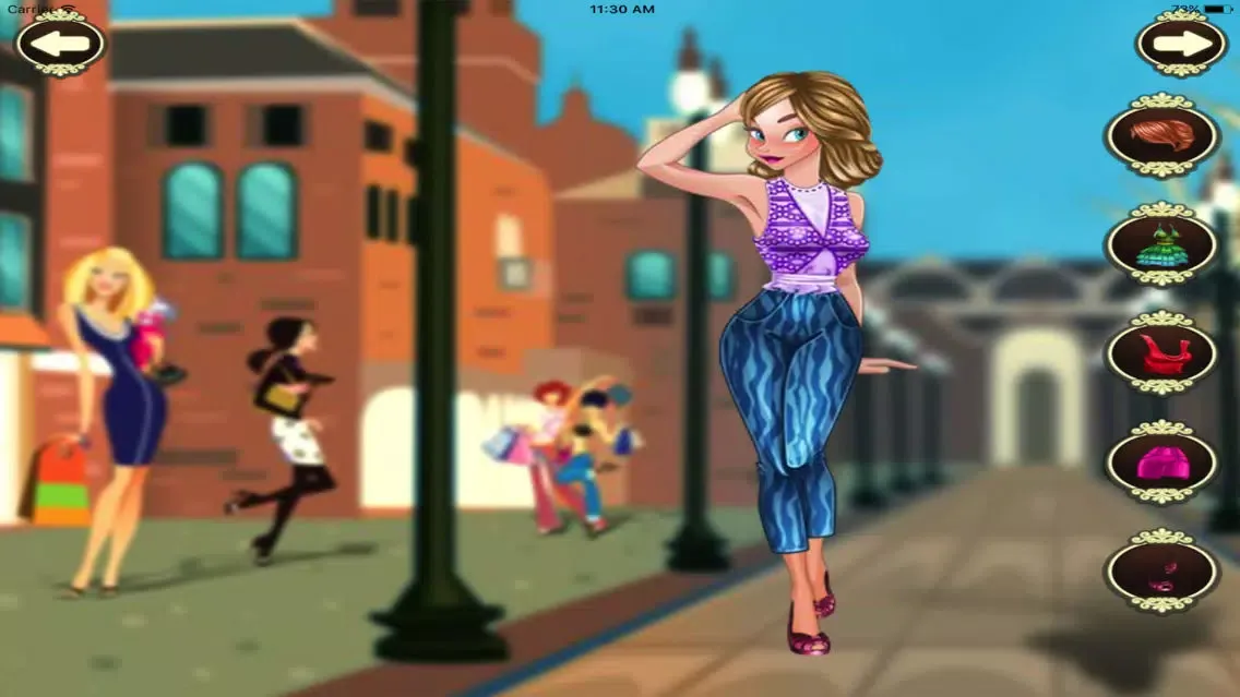 Captures d'écran de Stylish Summer Girl Dress Up