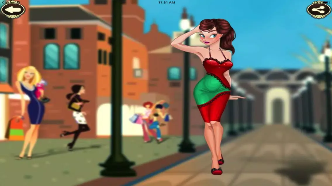 Captures d'écran de Stylish Summer Girl Dress Up