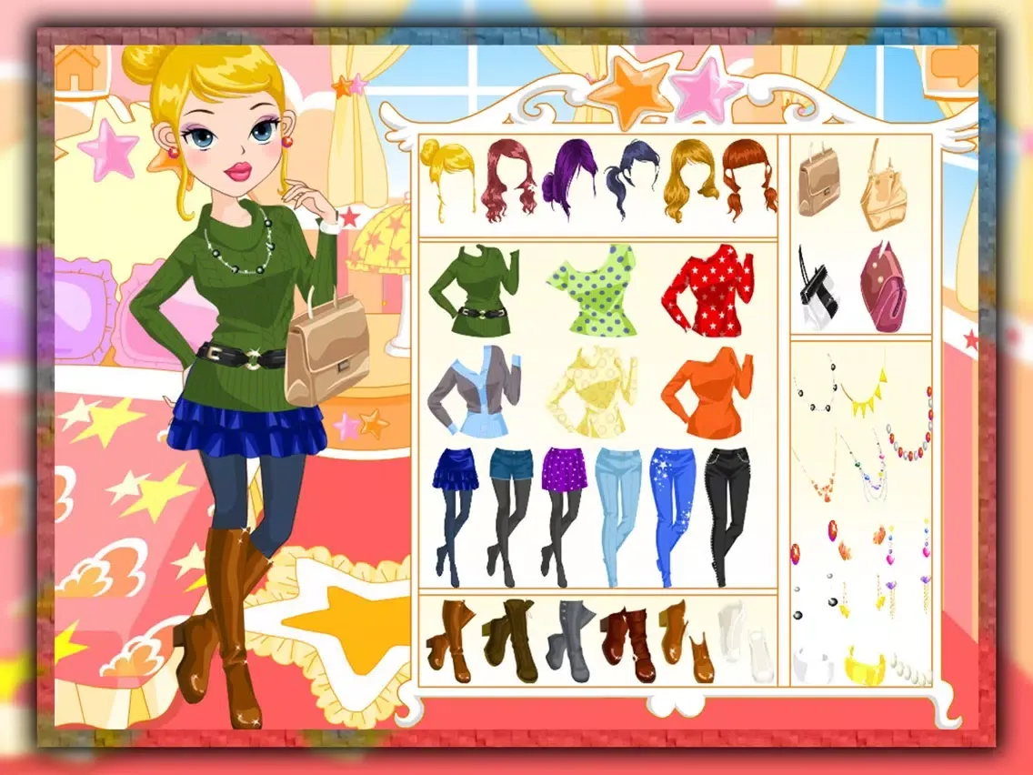 Ảnh chụp màn hình của Sweater Fashion Beauty Dress Up iPad 